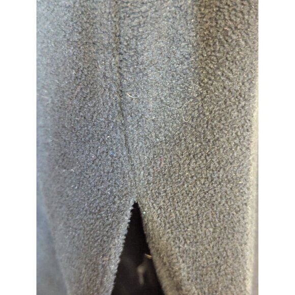 Bob Mackie Wearable Art Black Embroidered Housecoat Robe W/ Zip & Pink Heart Des - Picture 4 of 10